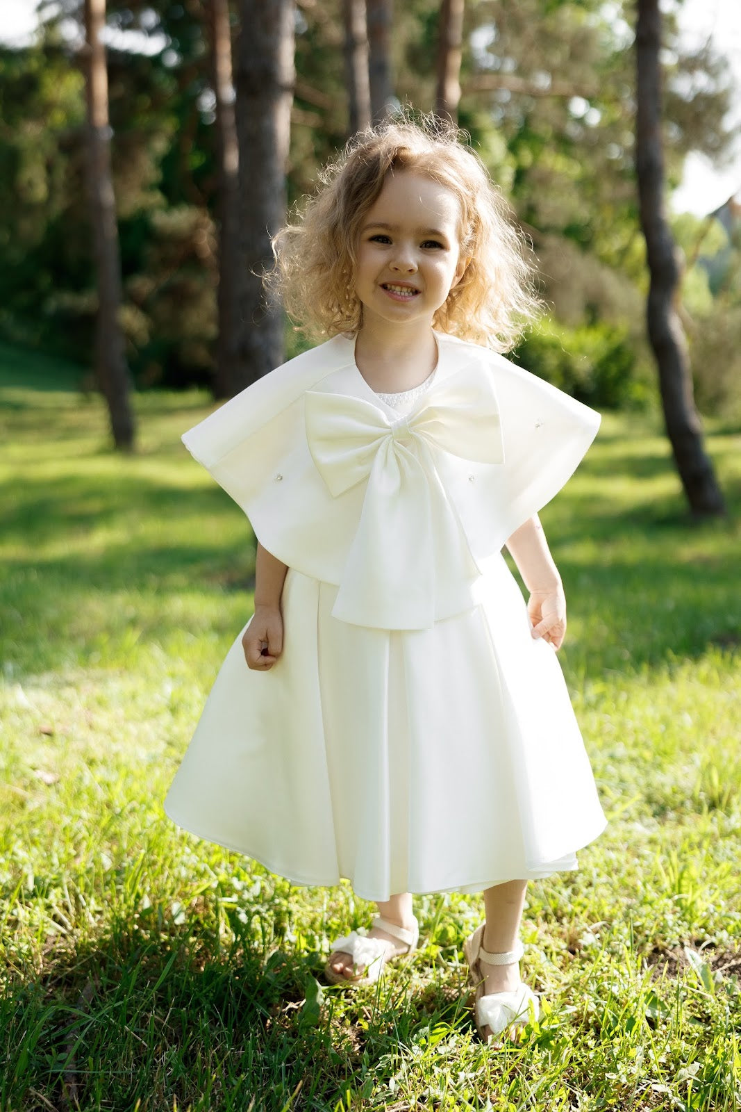 Pearl Cape Dress