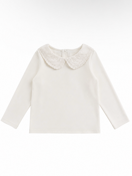 Lace Collar Longsleeve