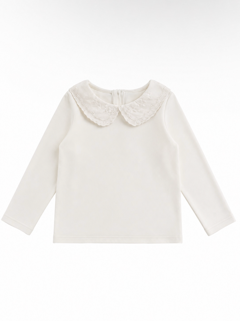 Lace Collar Longsleeve
