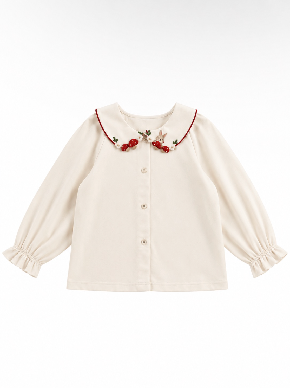 Mushroom Collar Blouse