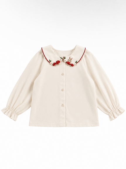 Mushroom Collar Blouse
