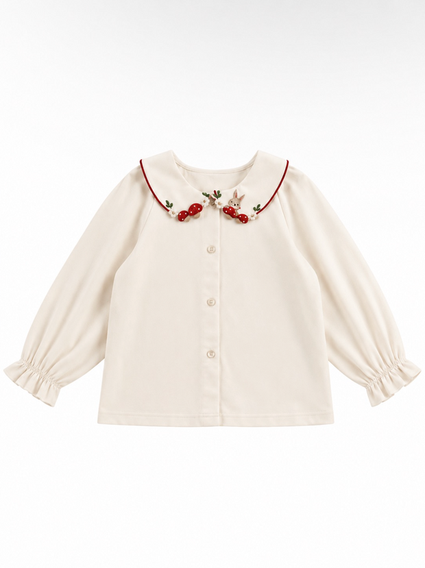 Mushroom Collar Blouse