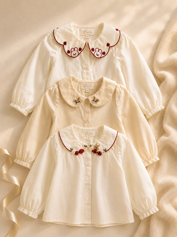 Mushroom Collar Blouse