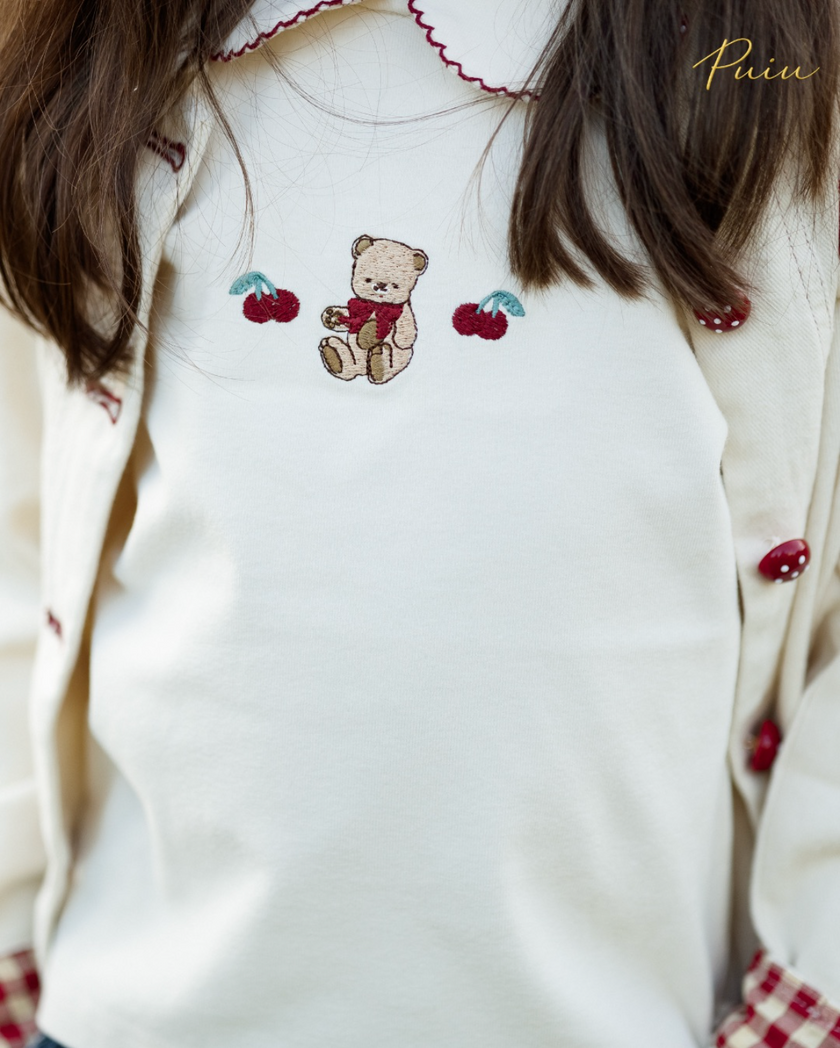 Cherry Teddy Longsleeve