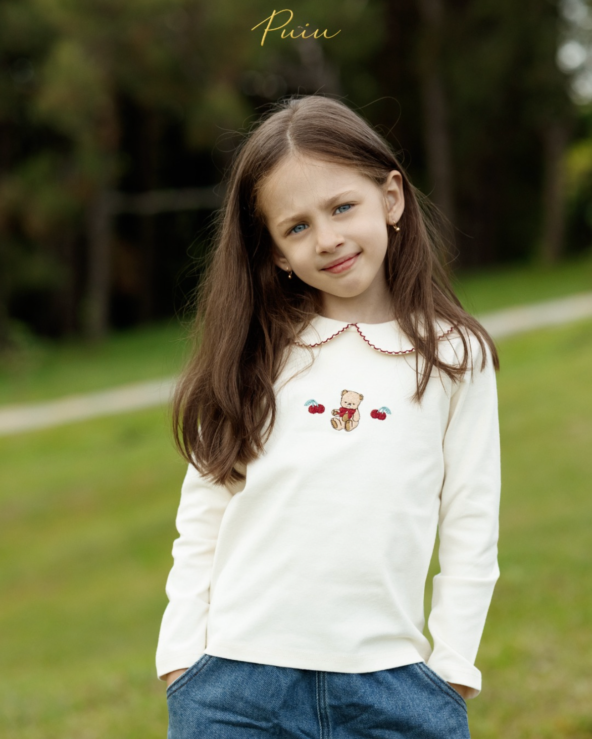 Cherry Teddy Longsleeve