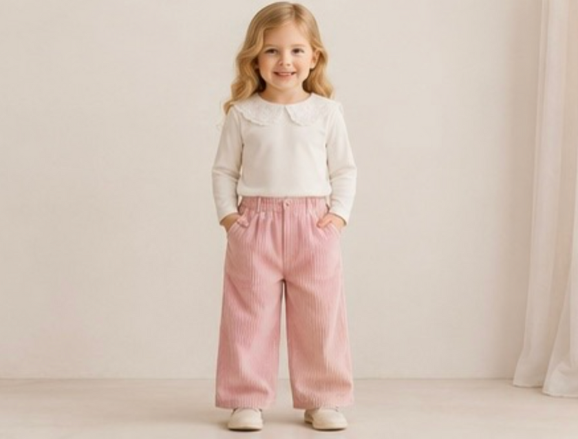 Pink Corduroy Pants