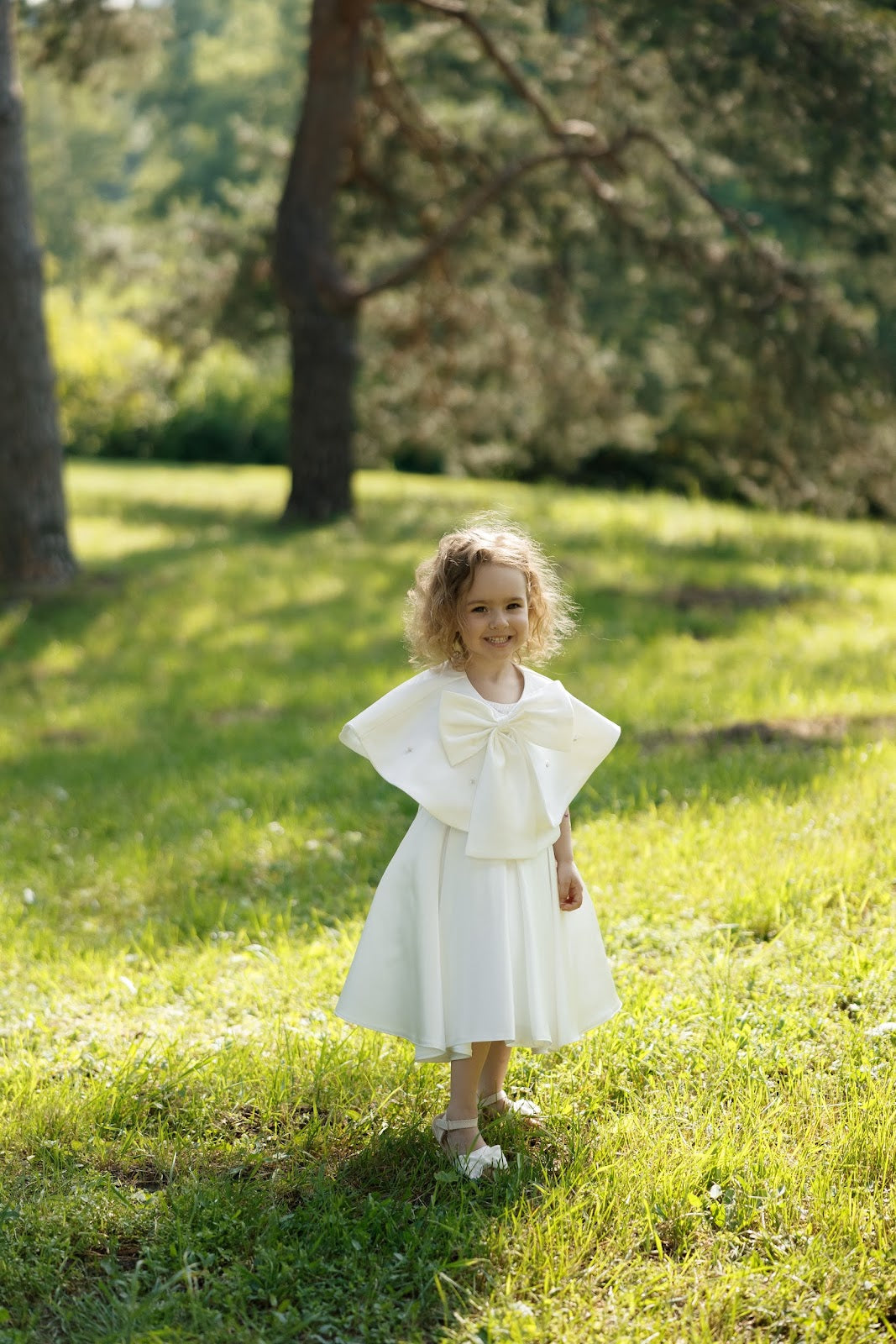 Pearl Cape Dress