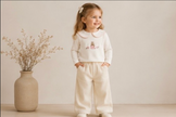 Cream Corduroy Pants